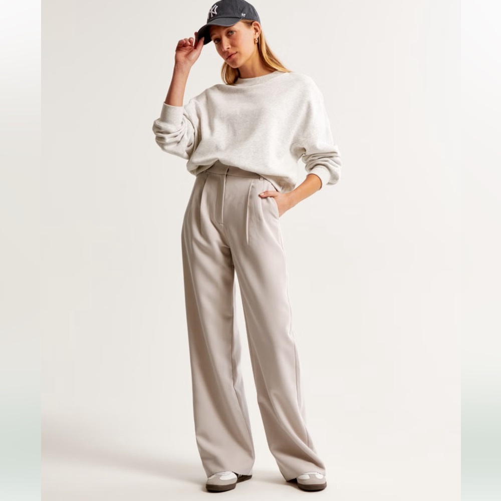Abercrombie and Fitch Sloane Wide Leg Trousers, women’s size 14